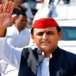 Akhilesh Yadav Prayagraj Visit: Samajwadi Party chief Akhilesh Yadav receives a grand welcome from party workers with flowers and drums during his Prayagraj visit. PHOTO AI