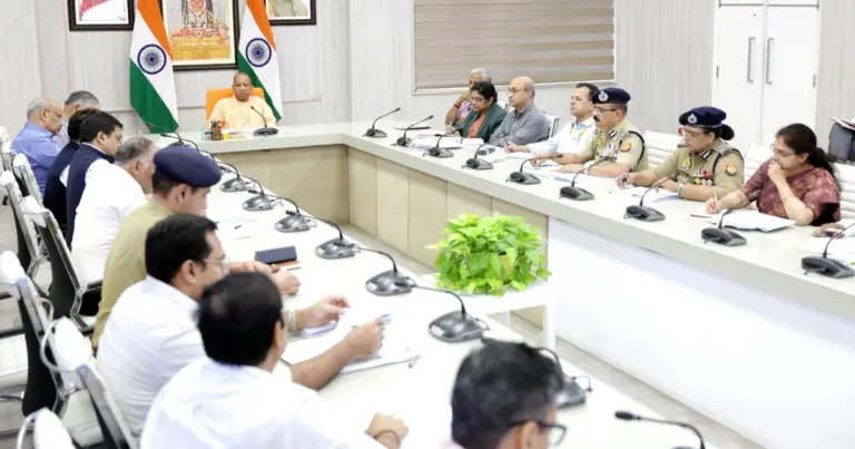 Fire Safety Audit: CM Yogi Adityanath reviewing the Lucknow fire incident and directing statewide Fire Safety Audit across hospitals, coaching centres and commercial buildings in Uttar Pradesh.