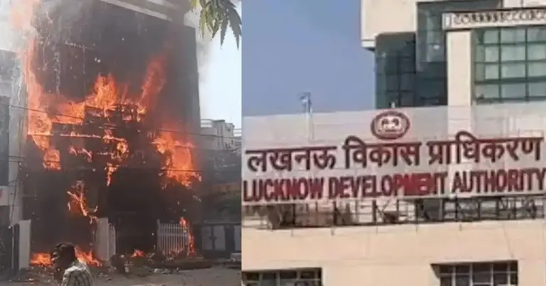 Lucknow Coaching Fire Tragedy: Officials inspect the site of the Lucknow Coaching Fire Tragedy as authorities suspend LDA engineers and prepare demolition action against the building involved in the deadly fire incident.