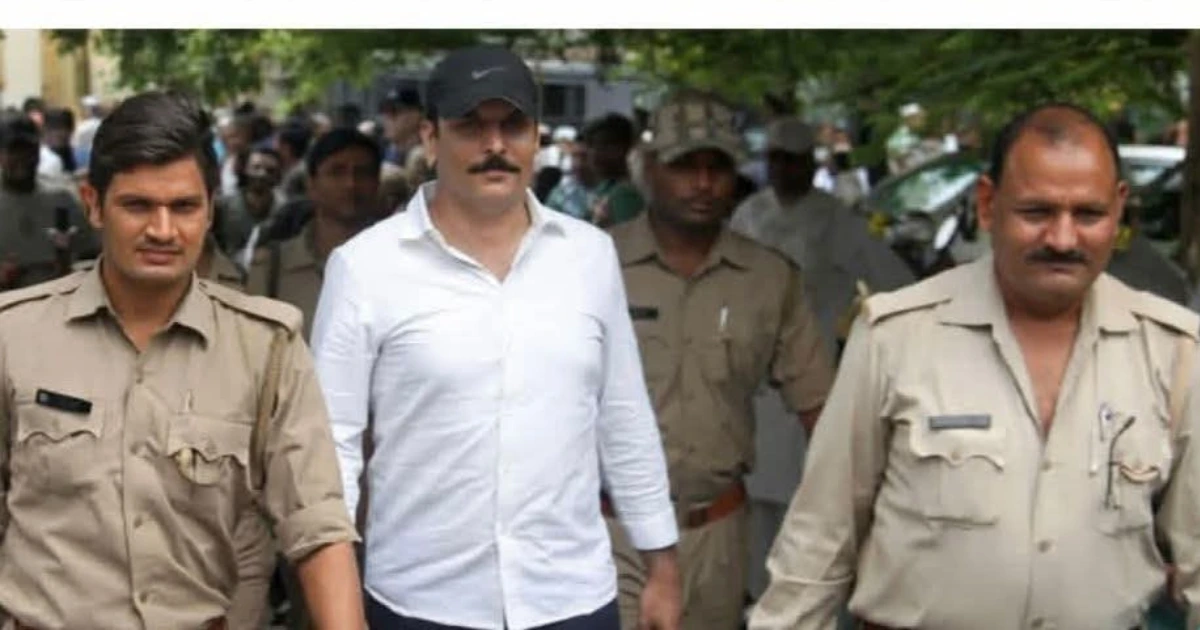 Most Wanted Gangster: Uttar Pradesh Police and STF personnel conducting a search operation for Most Wanted Gangster Udham Singh after a ₹1 lakh reward announcement.