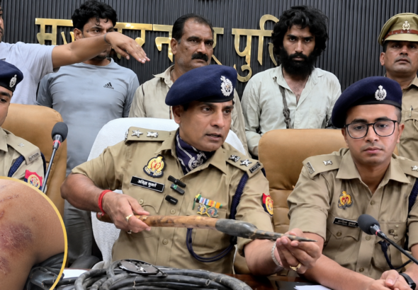 Muzaffarnagar Bonded Labour Case: Police and labour officials rescue workers from a disposable plate factory in Muzaffarnagar after alleged bonded labour and abuse.