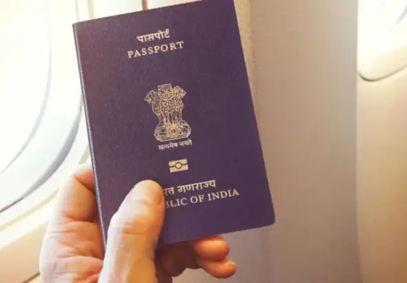 Passport Fee Hike: Indian passport placed alongside application documents highlighting revised passport fees from July 2026.