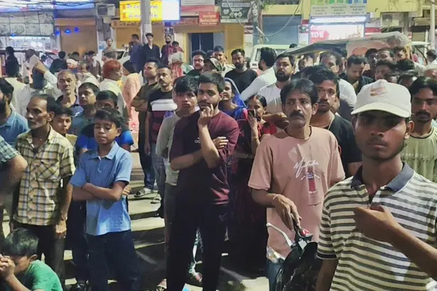 Prayagraj Family Murder Case: Crime scene outside Virendra Vaishya family residence in Prayagraj after four murders
