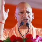 Land Mafia: CM Yogi Adityanath addressing a public gathering during the CM Yogi Sultanpur Speech in Sultanpur.