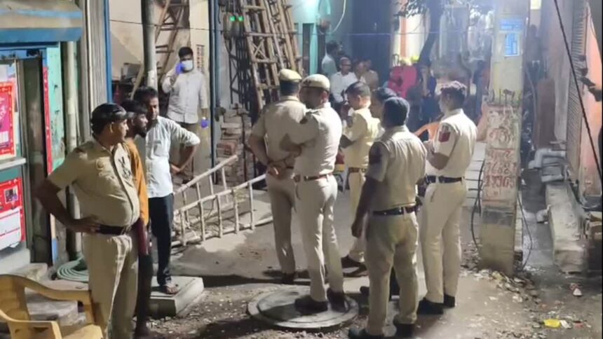 Agra Firing Case: Police investigating the Agra Firing Case after a deadly shooting attack on two brothers returning from court.