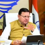 Dhami Cabinet Decisions: Chief Minister Pushkar Singh Dhami chairing a cabinet meeting in Dehradun where 12 major Dhami Cabinet Decisions were approved, including equal pay for UPNL employees and key policy reforms.