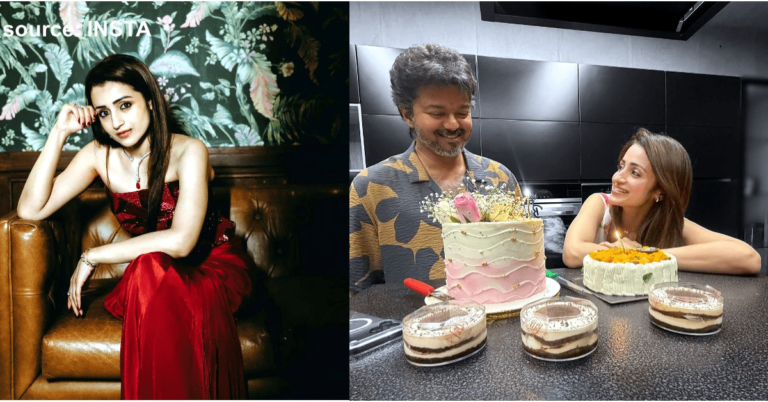 Trisha Krishnan Controversies: Trisha Krishnan during a public appearance highlighting Zara controversy, Vijay birthday post and other major controversies.