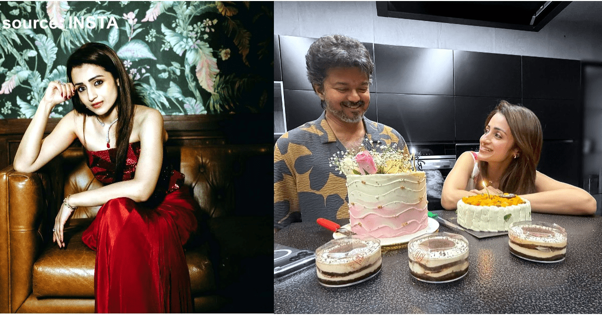 Trisha Krishnan Controversies: Trisha Krishnan during a public appearance highlighting Zara controversy, Vijay birthday post and other major controversies.