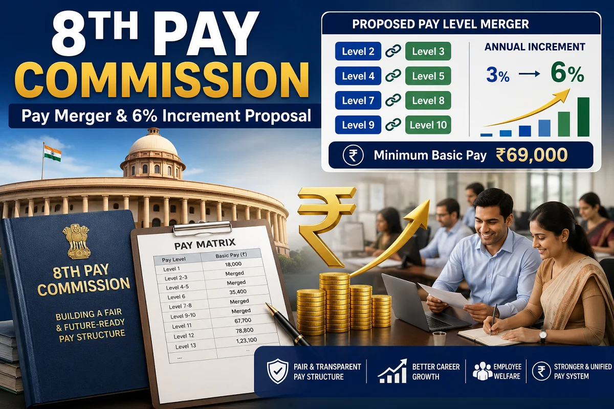 8th Pay Commission 2026 fitment factor calculation explaining expected salary hike for central government employees
