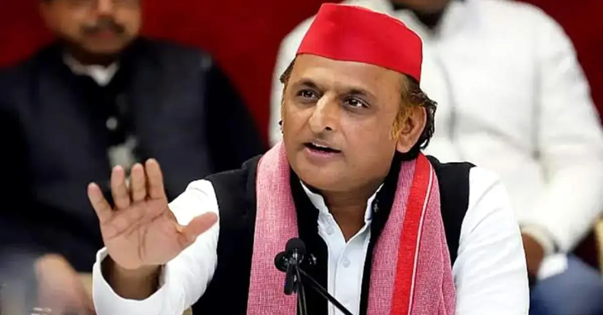 Akhilesh Yadav Rath Yatra: File photo of Akhilesh Yadav addressing supporters, representing the proposed PDA Rath Yatra strategy for the 2027 Uttar Pradesh election.