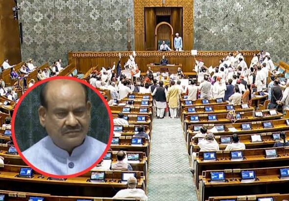 Anti Paper Leak Bill 2026 Parliament discussing in Lok Sabha after Speaker Om Birla's appeal to end the deadlock.