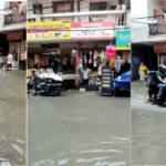 Delhi Monsoon Rain: Heavy monsoon rain causes waterlogging at Dwarka Expressway underpass and major roads across Delhi NCR, disrupting traffic.