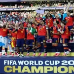 FIFA World Cup 2026: Spain celebrates after winning the FIFA World Cup 2026 final against Argentina in New Jersey