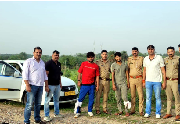 Greater Noida Loot Case: Greater Noida Police with four accused arrested in Paramount Golf Forest Society robbery case after encounter and recovery.