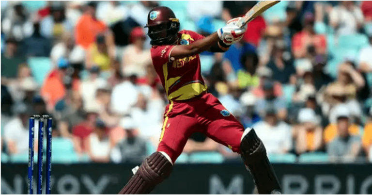 Hayley Matthews celebrates her unbeaten 159 during the West Indies Women vs Ireland Women 1st ODI at Bready.
