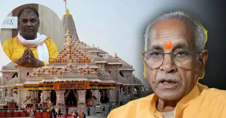 Ram Mandir Donation Theft Case: Officials and trust members reviewing donation management procedures during discussions related to the Ram Mandir Donation Theft Case in Ayodhya.