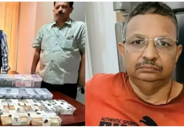 Retired ARTO Lalit Kumar Vigilance Raid: Gold, silver, cash and property documents secured in Lucknow treasury strong room after vigilance search.