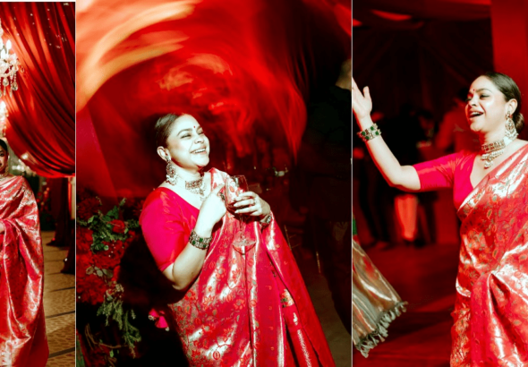 Sumona Chakravarti: Actress Sumona Chakravarti smiling after sharing her recovery journey following endometriosis surgery and raising awareness about women's health.