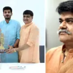 Udaybhan Karwariya: Former BJP MLA Udaybhan Karwariya seen on stage during Chief Minister Yogi Adityanath