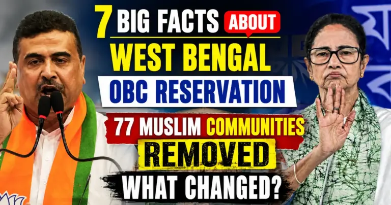 West Bengal OBC Reservation: West Bengal Assembly discussing OBC reservation reforms after removal of 77 Muslim communities under the 2026 amendment|PHOTO AI