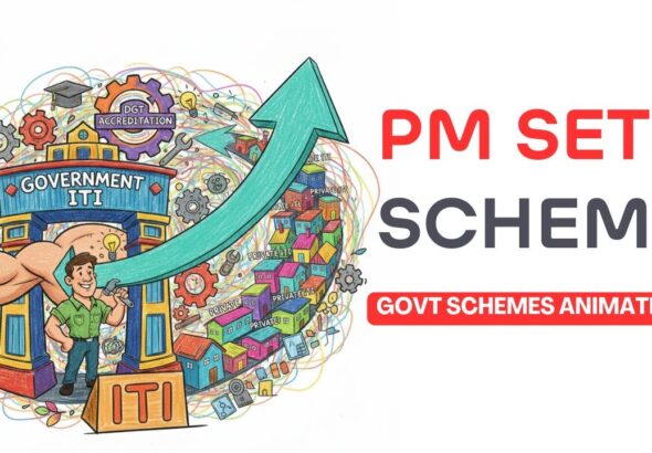 Skill Training event where 5 government ITIs receive national ranking awards under PM SETU Scheme in Panchkula.