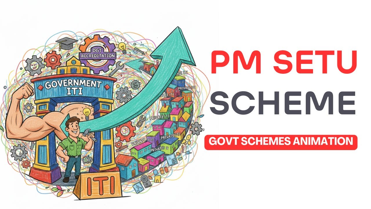 Skill Training event where 5 government ITIs receive national ranking awards under PM SETU Scheme in Panchkula.