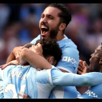 Manchester City vs Bournemouth: Josko Gvardiol celebrates Manchester City's late winning goal against Bournemouth in the Premier League at Etihad Stadium on August 23, 2026.