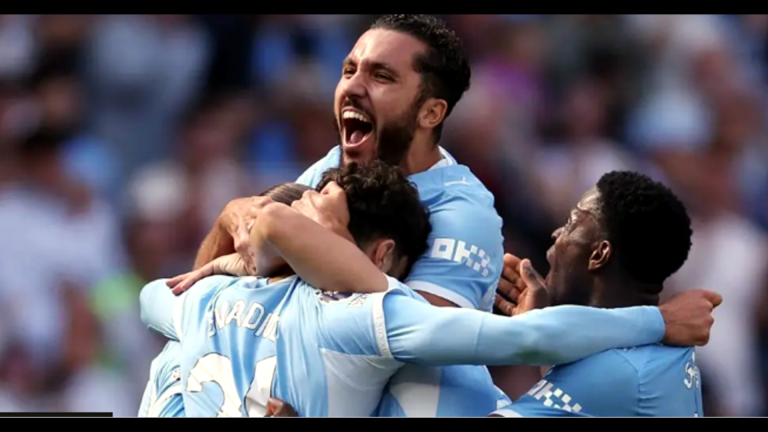 Manchester City vs Bournemouth: Josko Gvardiol celebrates Manchester City's late winning goal against Bournemouth in the Premier League at Etihad Stadium on August 23, 2026.
