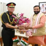 General Dheeraj Seth Haryana CM Meeting Nayab Singh Saini over Agniveer employment and security issues