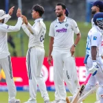 IND vs SL 2nd Test ended in a draw as Sri Lanka fought back after follow-on. Sonal Dinusha scored an unbeaten 133 as India won the series 1-0.