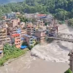 Nepal Flood 2026: Rising Bhotekoshi River water level in flood-affected areas