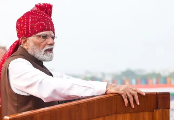 PM Modi Independence Day Speech 2026 with 10 major announcements on AI training, free coaching and developed India
