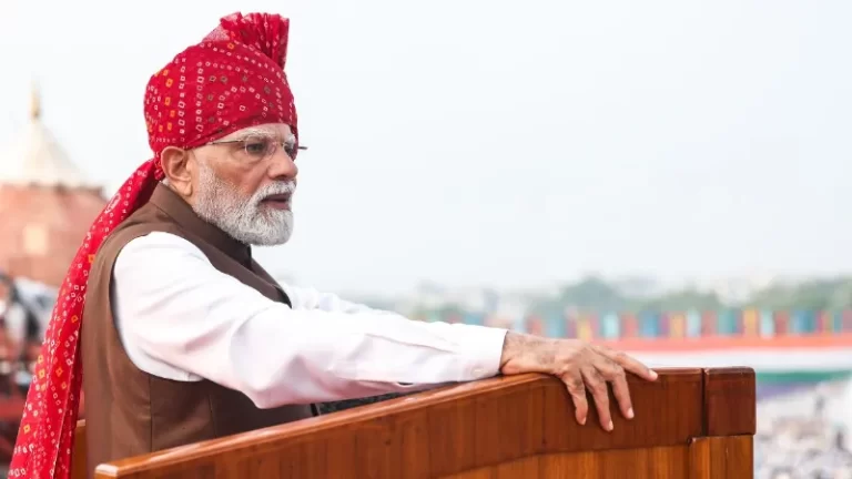 PM Modi Independence Day Speech 2026 with 10 major announcements on AI training, free coaching and developed India