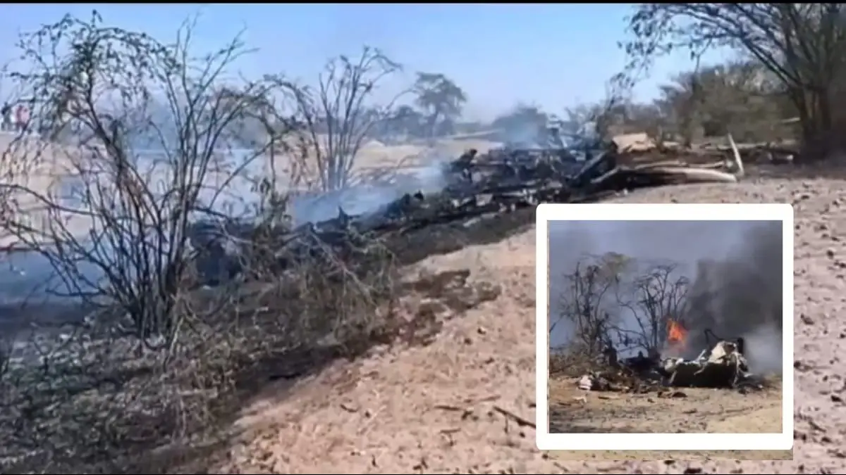 Peru Plane Crash: Rescue teams at the site after a sightseeing aircraft carrying tourists to the Nazca Lines crashed, killing 13 people.