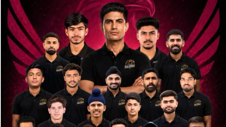 Anmolpreet Singh celebrates his 133-run knock in Sher-E-Punjab T20 League 2026