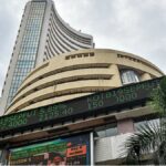 Stock Market LIVE updates showing Sensex and Nifty trading amid market volatility