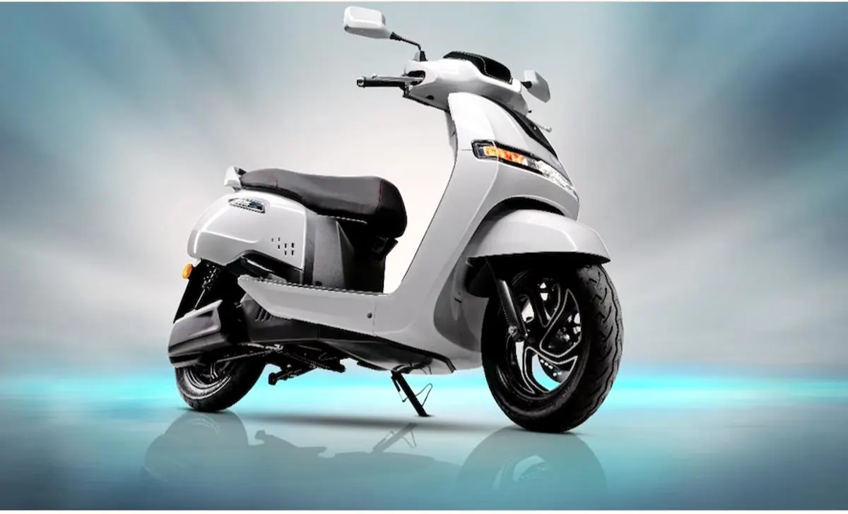 TVS iQube electric scooter with 212 KM claimed range and 5.3 kWh battery