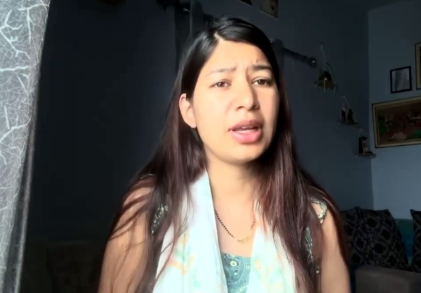 Ritika Chauha Viral Video: Ritika Chauhan addressing allegations involving Anurag Dobhal and Abhishek through a detailed video statement