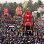 Puri Rath Yatra procession with thousands of devotees as Odisha seeks UNESCO Intangible Cultural Heritage recognition.