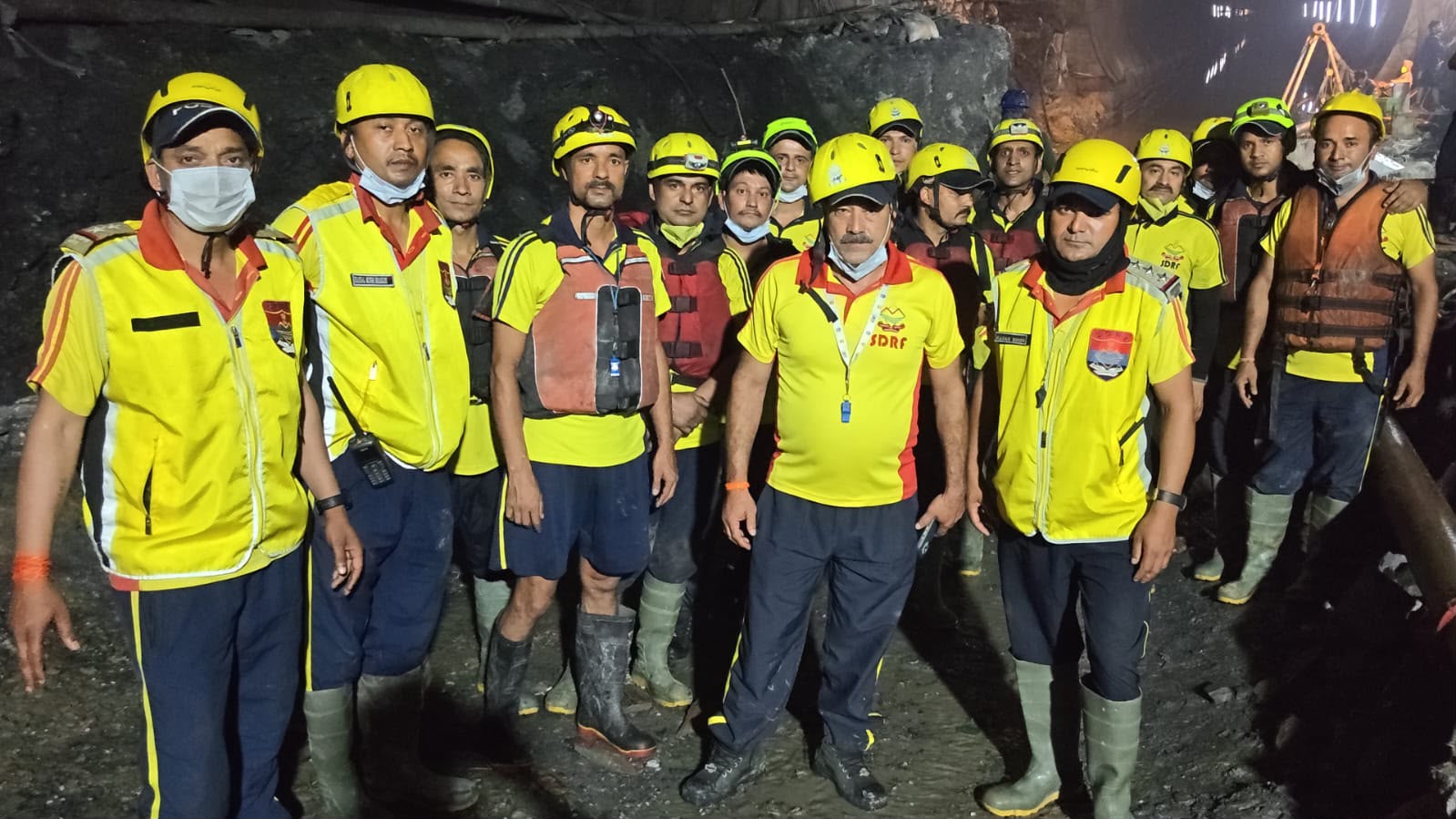 Uttarakhand THDC tunnel accident site in Chamoli where 10 workers lost their lives