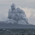 Anak Krakatau Volcano Eruption sends massive ash cloud up to 50,000 feet in Indonesia