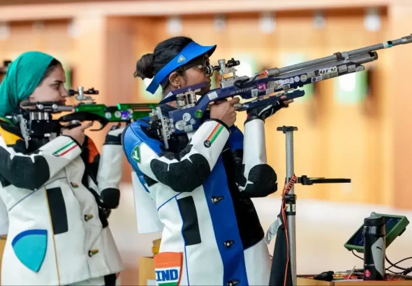 Asian Games 2026 Indian shooters win silver in women’s 10m air rifle team event