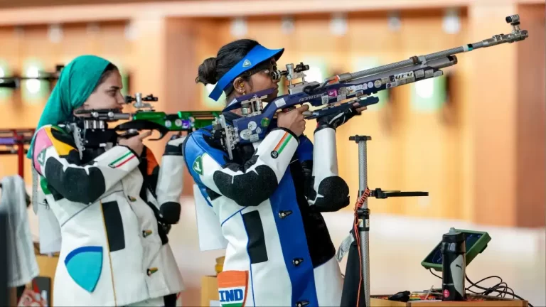 Asian Games 2026 Indian shooters win silver in women’s 10m air rifle team event