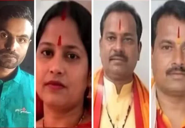 Azamgarh Mass Murder scene after deadly shooting during puja