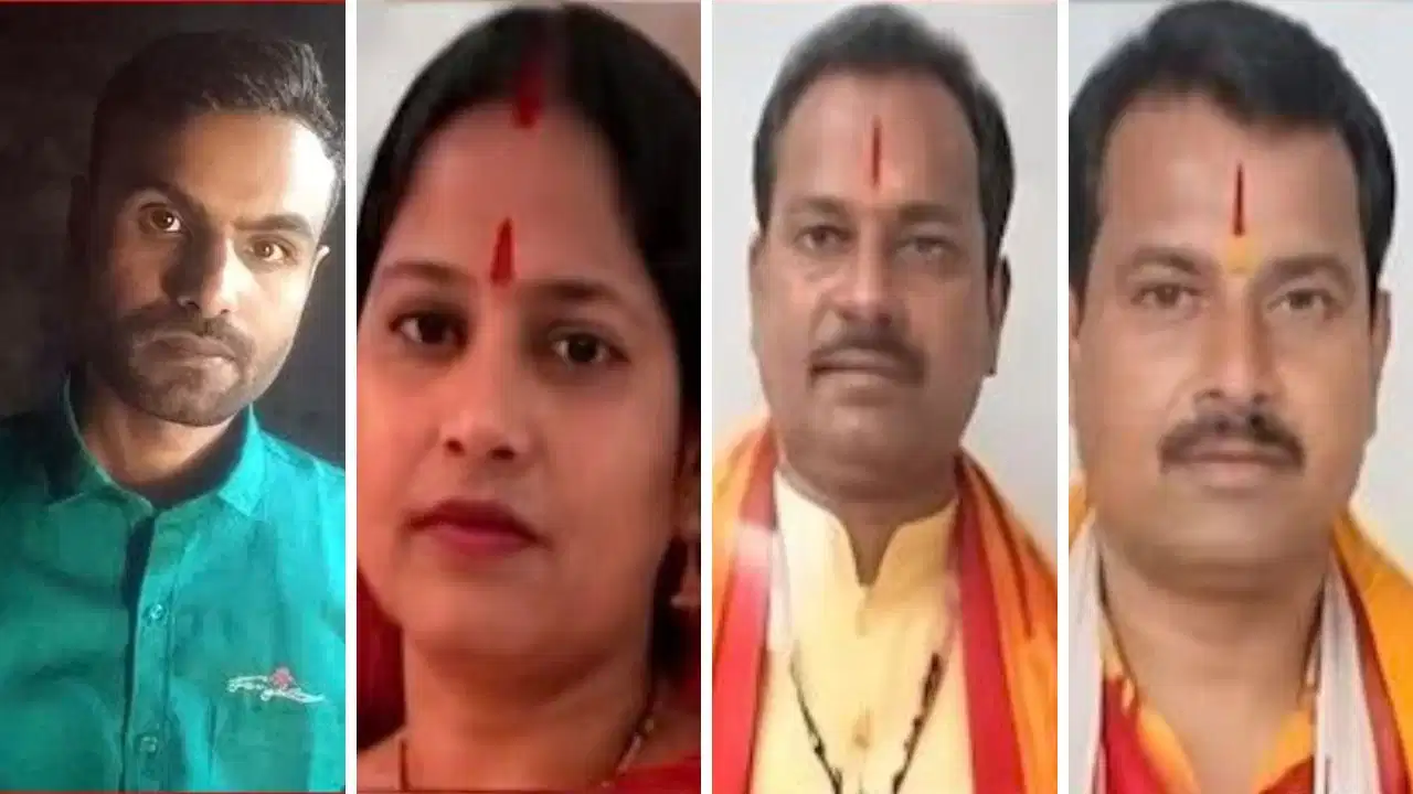 Azamgarh Mass Murder scene after deadly shooting during puja