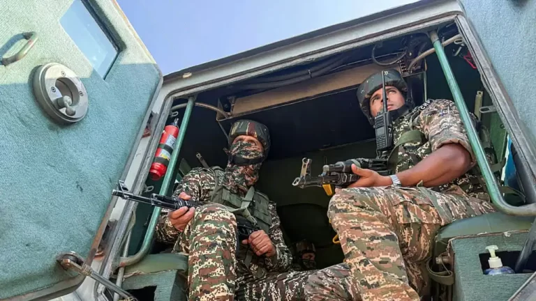 Budgam Encounter during security forces operation in Yousmarg