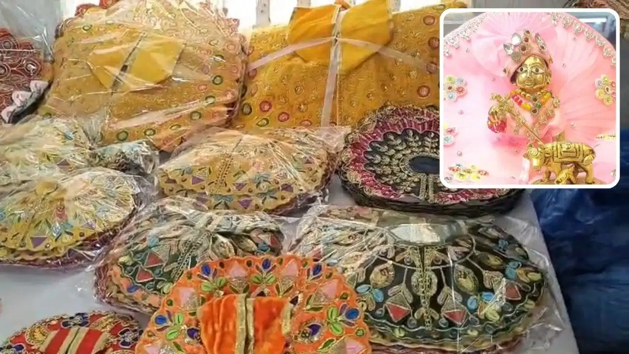 200 kg silver decoration inside Mathura Krishna Janmabhoomi temple sanctum for Krishna Janmashtami 2026