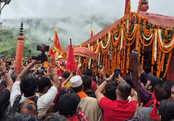 Nanda Devi Raj Jat Yatra 2026 begins from Kurud as Maa Nanda palanquins leave for Kailash in Chamoli Uttarakhand