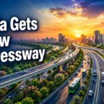 Noida New Expressway four-lane road project connecting sectors near Yamuna