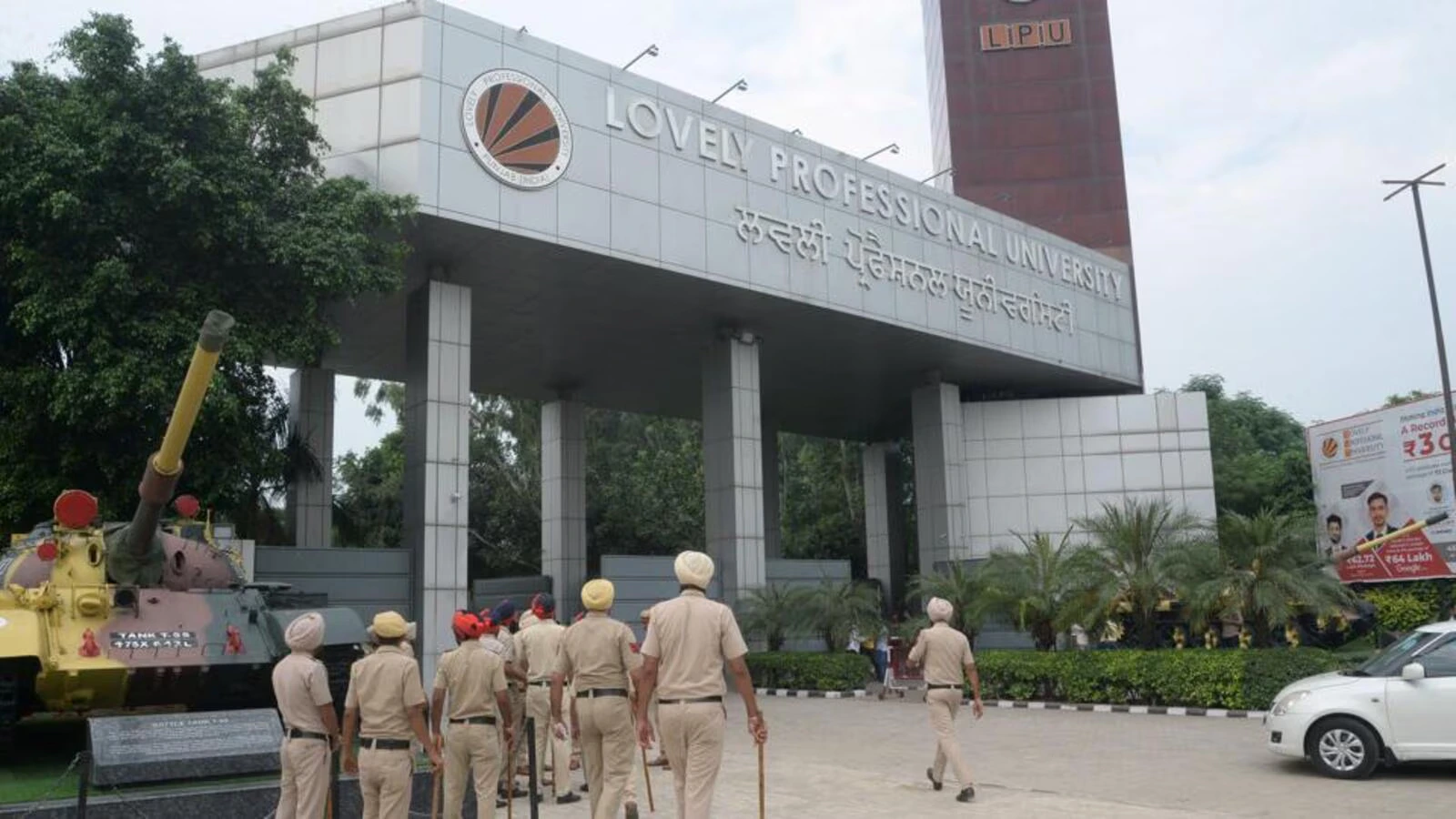 Punjab LPU Protest by students following unverified rape and suicide rumours